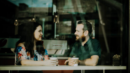 Couple Talking Divorce